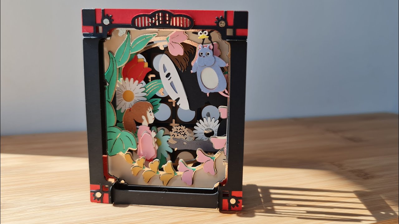 Studio Ghibli Spirited Away Paper Theatre Tutorial