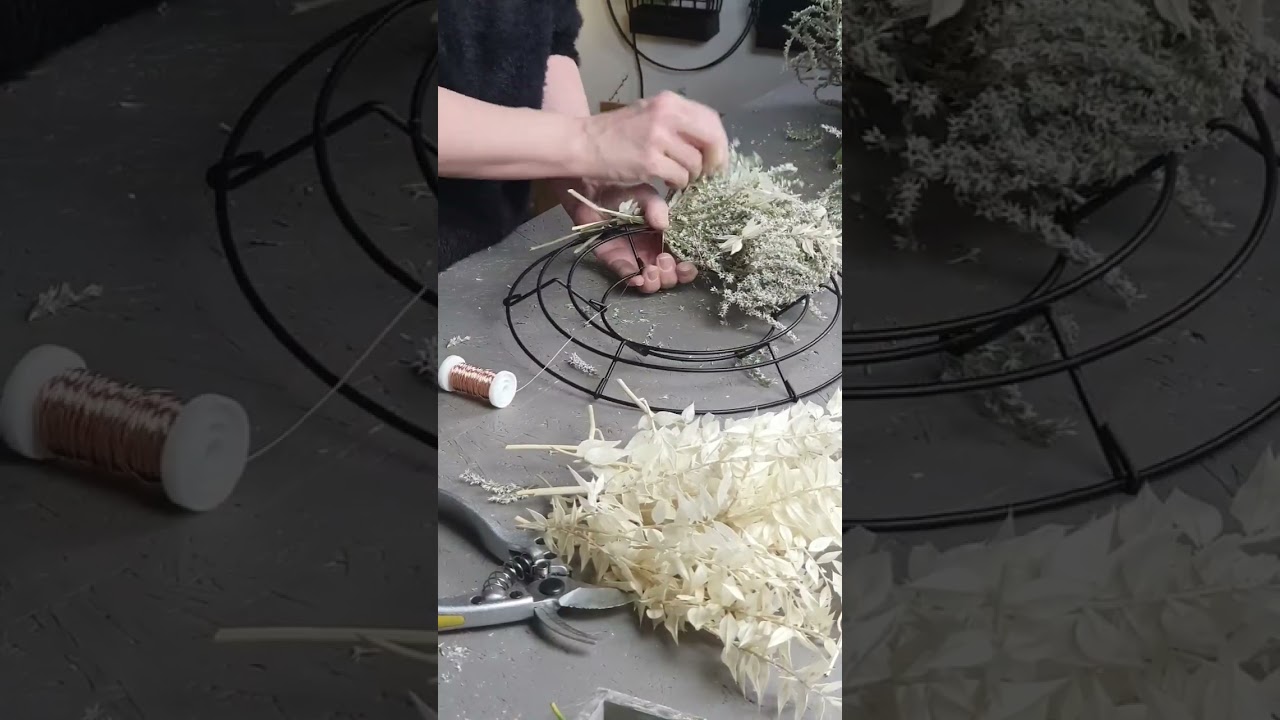 207 Reel 22 Winterkranz Trockenblumen Video