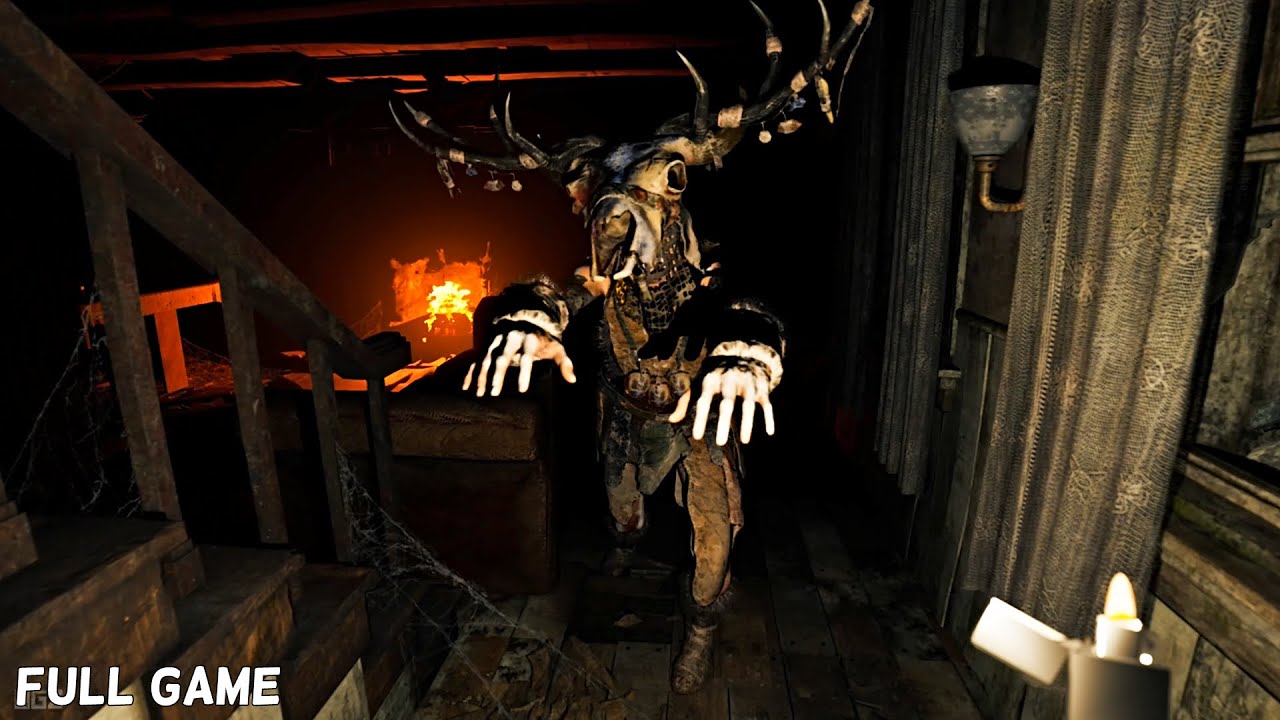 Rose and Cross - Scary Abandoned Farm | Exclusive Full Game Walkthrough | Psychological Horror Game