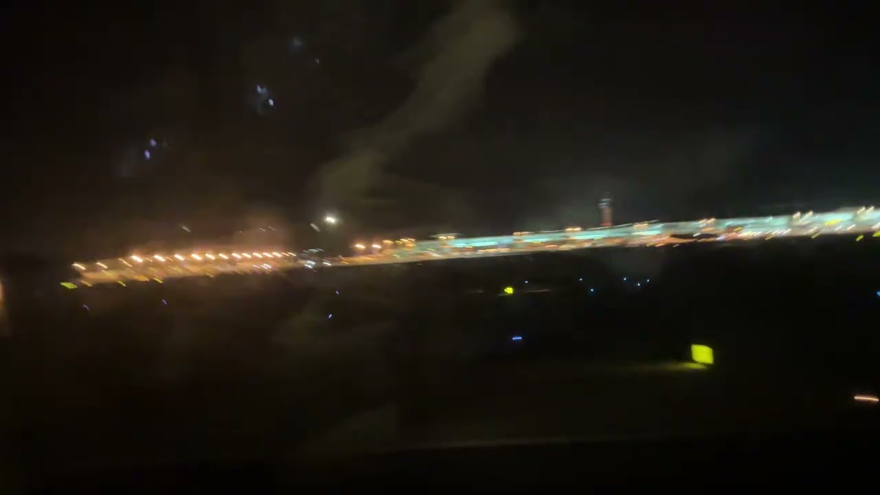 KE624 lands at Incheon Airport