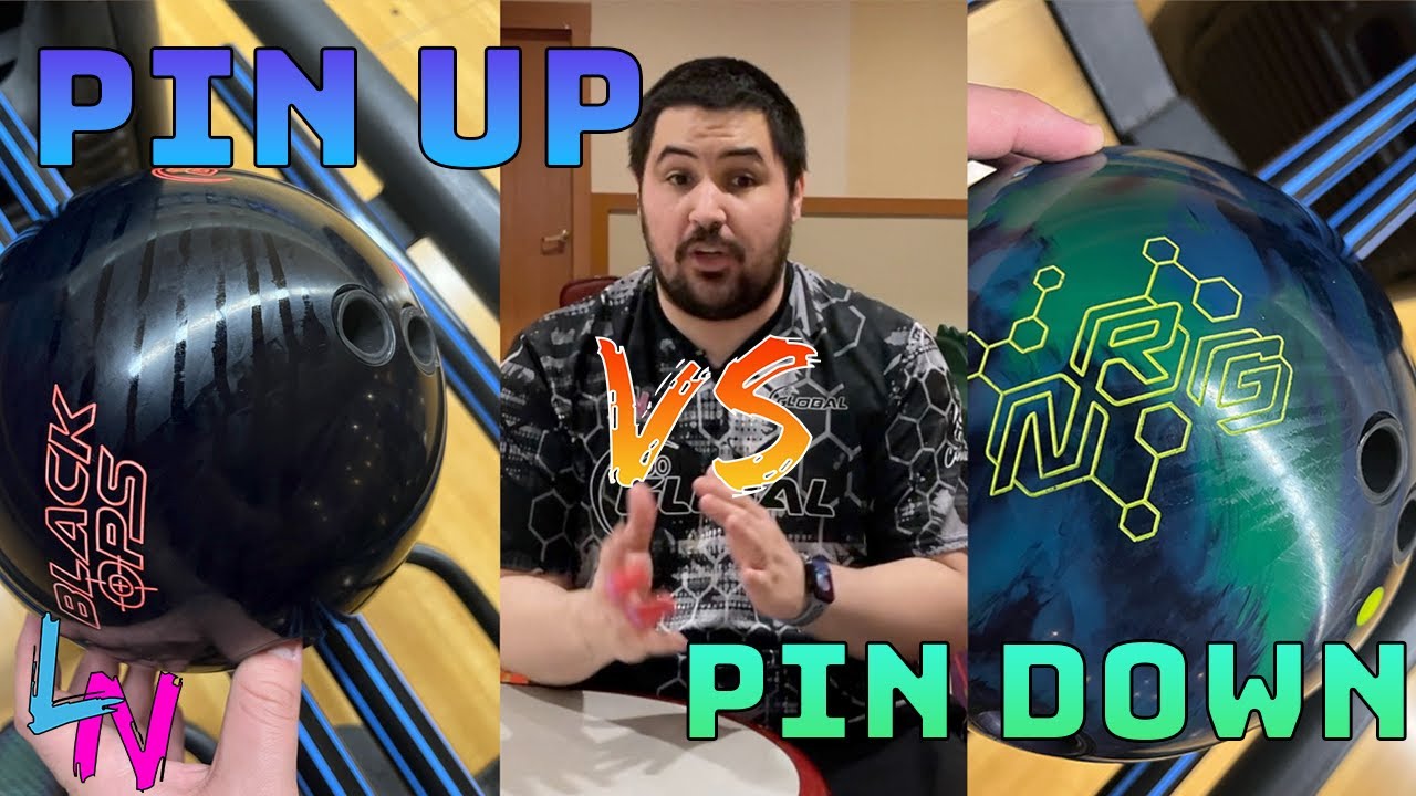 What Is The Difference Between A Bowling Ball Drilled Pin Up & Pin Down | In Depth Guide