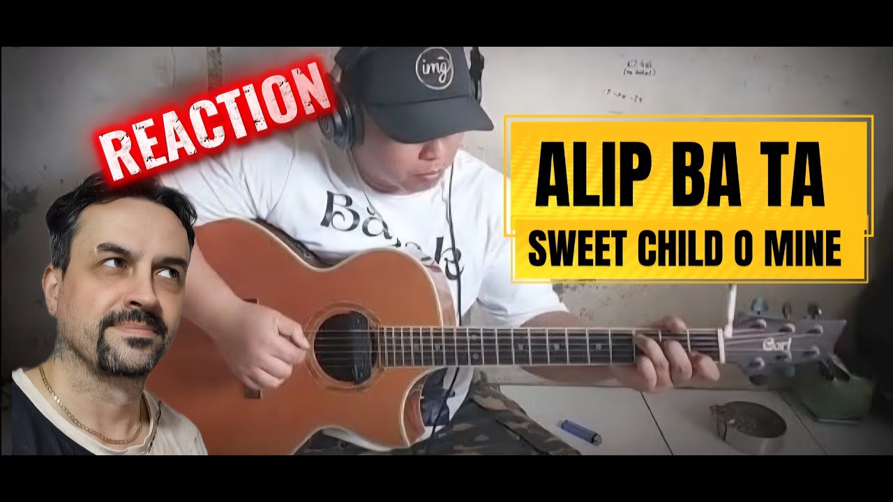 Sweet Child O Mine (Fingerstyle Cover) ALIP BA TA REACTION
