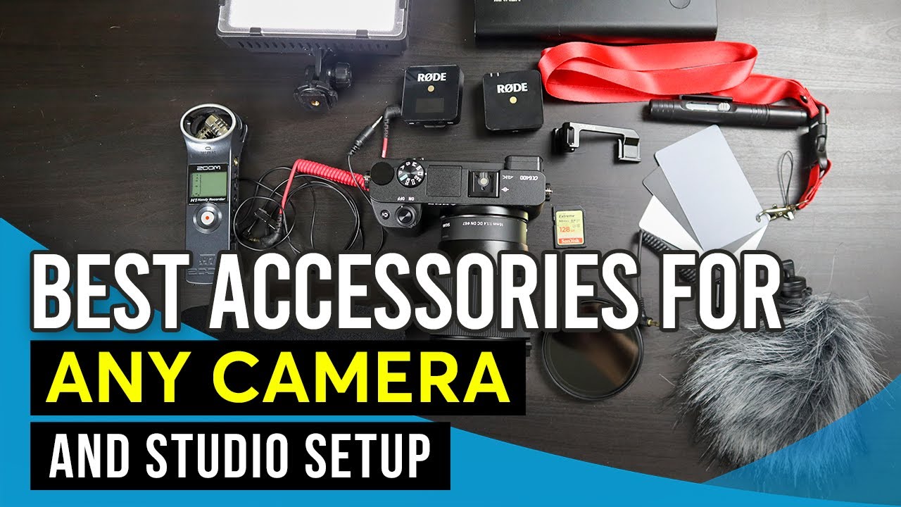Best Accessories for Sony a6600 / a6400 / a6100 or Any Camera and Studio Setup