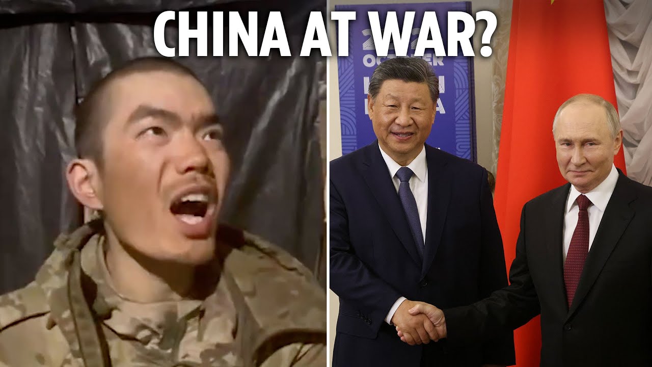 Chinese soldiers fighting for RUSSIA captured by Ukraine in major escalation