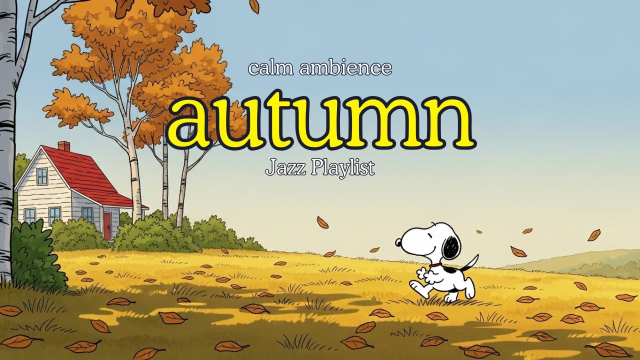 Joyful Morning Jazz Vibes with Snoopy - Soothing music for relaxing, studying, and working