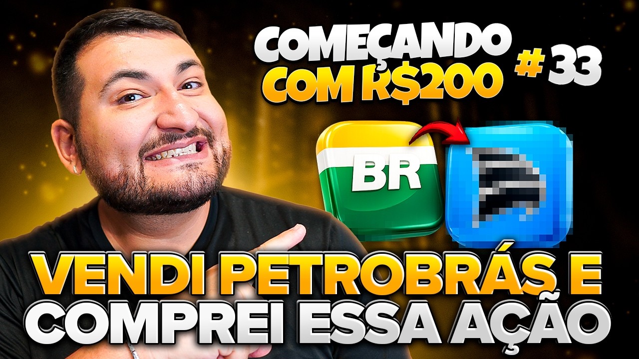 ACHEI UM ERRO NA CARTEIRA&hellip; e comprei uma a&ccedil;&atilde;o NOVA AINDA BARATA | COME&Ccedil;ANDO COM 200 REAIS #33