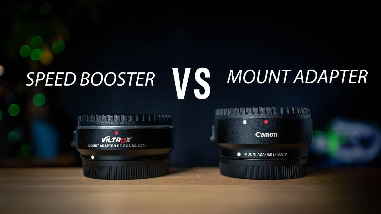 Viltrox Speed Booster Vs. Canon Mount Adapter (Canon M50 EF 50mm 1.8)