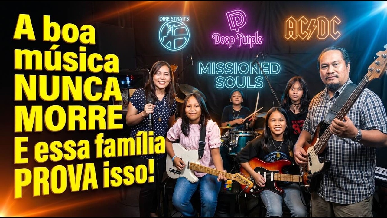O TALENTO do MISSIONED SOULS tocando os clássicos do Rock (Dire Straits, Deep Purple,Beatles) #rock
