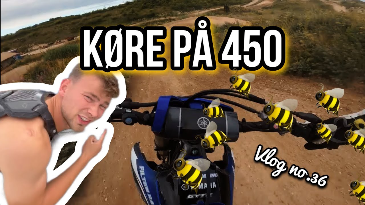 bliver angrebet af hvepse på min crosser! 🐝