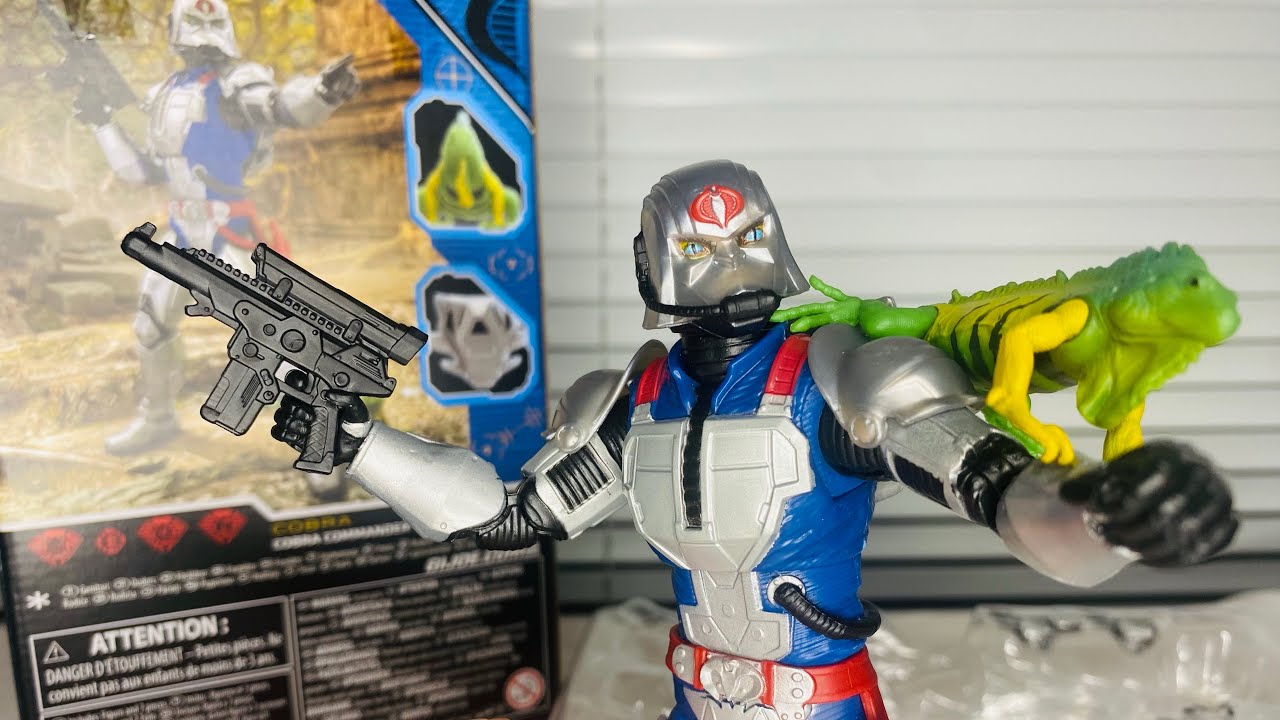 Unboxing GI Joe Classified Cobra Commander With Combat Armor! Simple, But Effective 