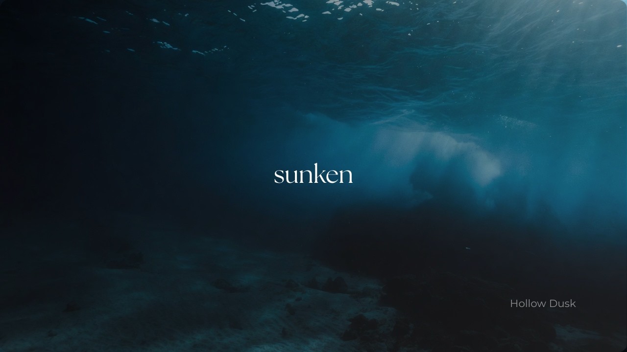 Sunken Hours | Dark Ocean Ambient | 1 Hour
