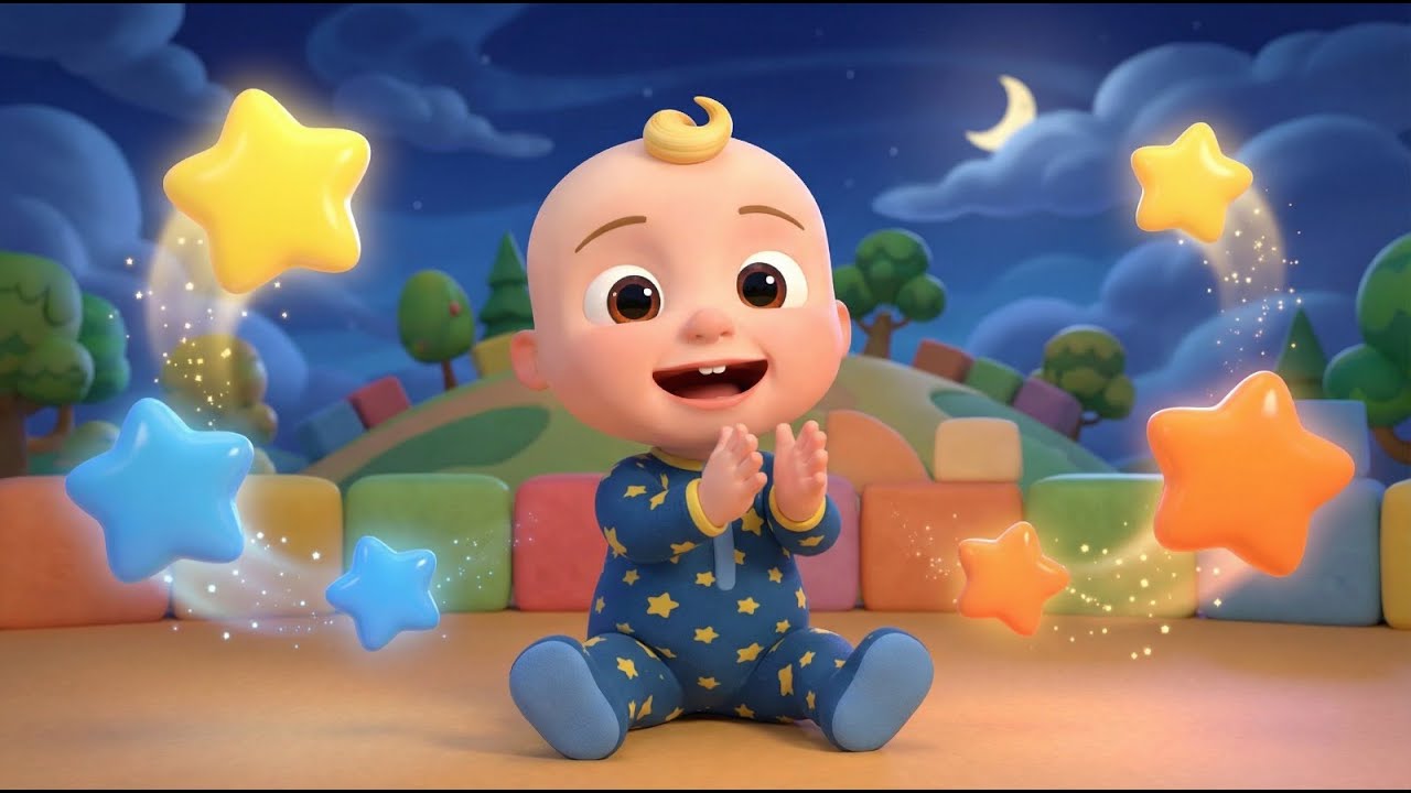 Count the Stars in the Sparkling Sky | Magical Counting Song for Kids