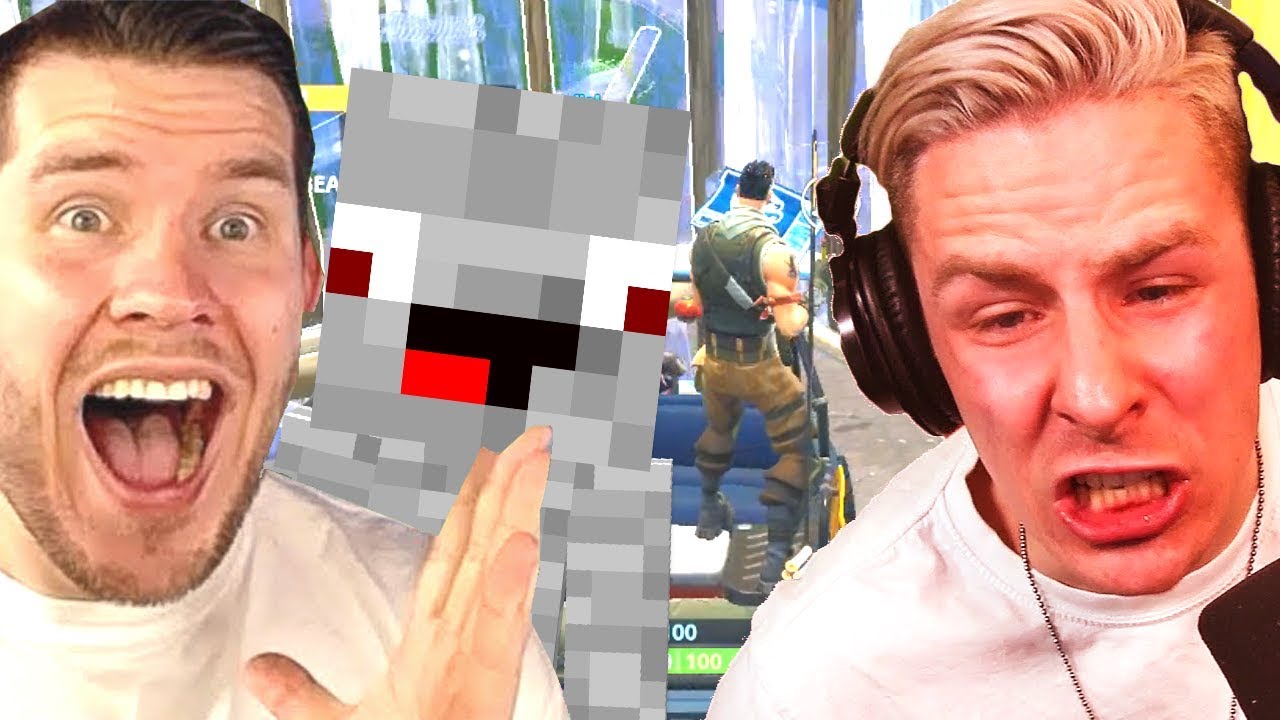 Standart Skill und Alphastein trollen Rewinside in Fortnite Battle Royale Squad djalfacht
