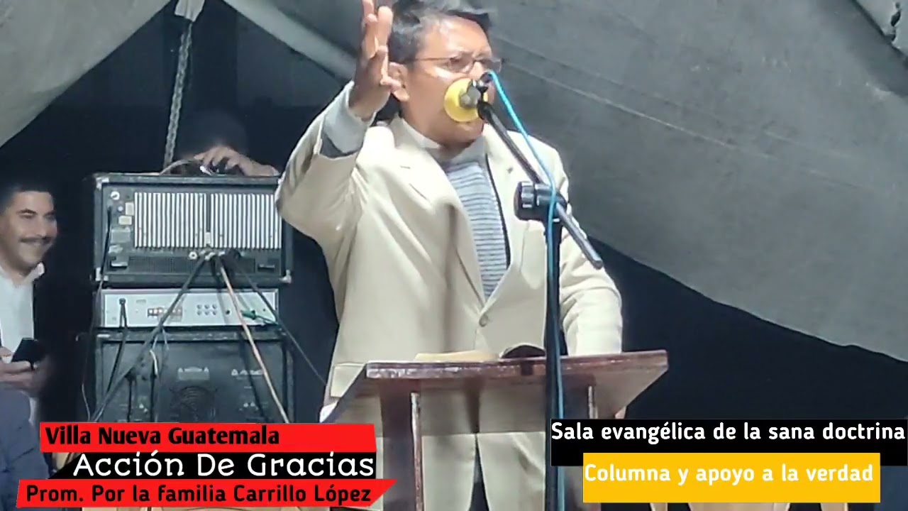 Bonito mensaje del Evangelio Jerson Toj sala Evangélica
