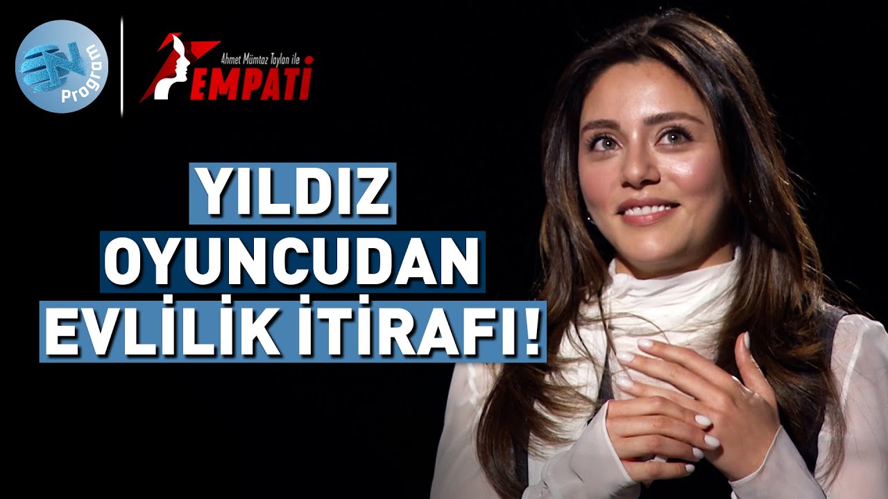 Kızılcık Şerbeti'nin Doğa'sı Sıla T&uuml;rkoğlu'ndan Evlilik İtirafı! #empati #sılat&uuml;rkoğlu
