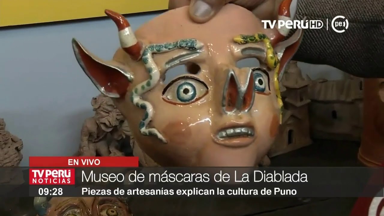 Máscaras de la Diablada son exhibidas en museo de Puno