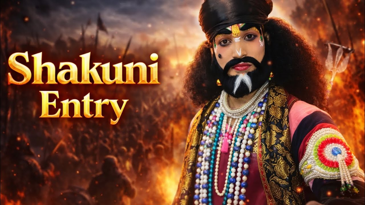 Panchamba Mahabharata // Shakuni Entry // Pintu Mahapatra Mahabharata // pintu Master 