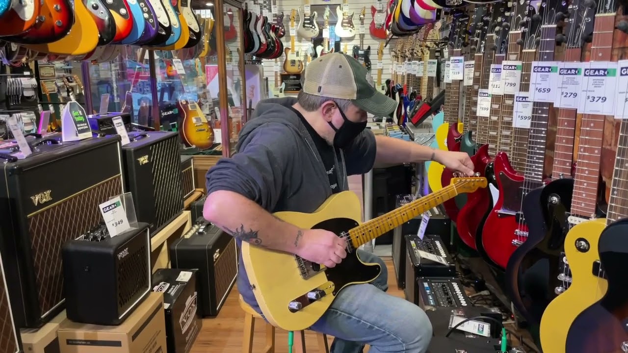 Unboxing Fender Custom Shop '51 Telecaster Journeyman Relic - Gear Music