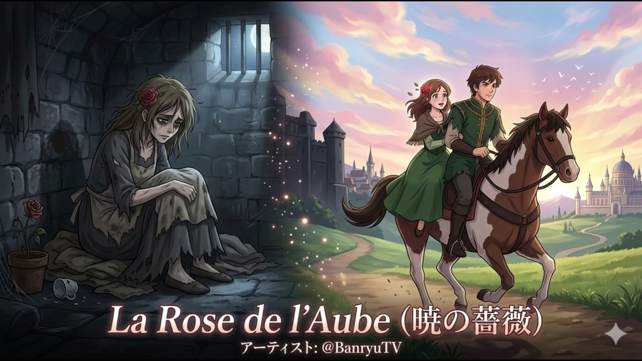 【歌物語】暁の薔薇 (La Rose de l'Aube) — 蔑まれた少女が王座に就くまで [Suno 5.0]