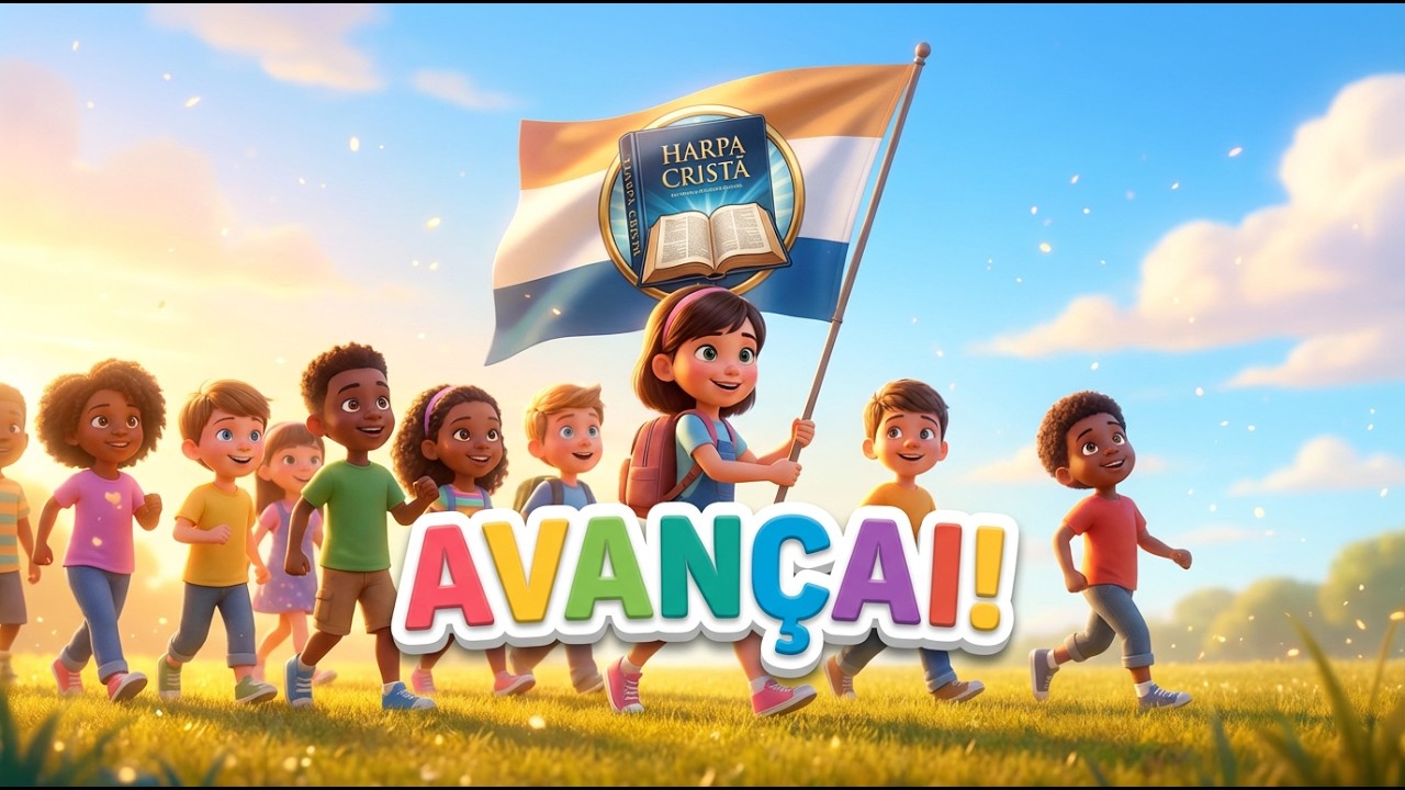 Quando penso em desistir, lembro desse hino! AVANÇAI não Recuar! Firmes e Corajosos! Versão Infantil