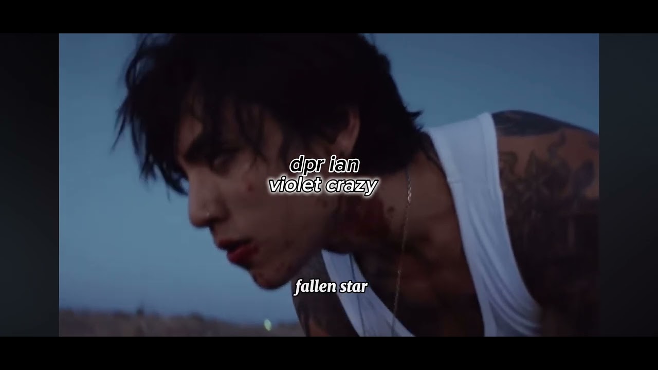 Dpr ian -violet crazy 🪻(lyrics+slowed reverb)