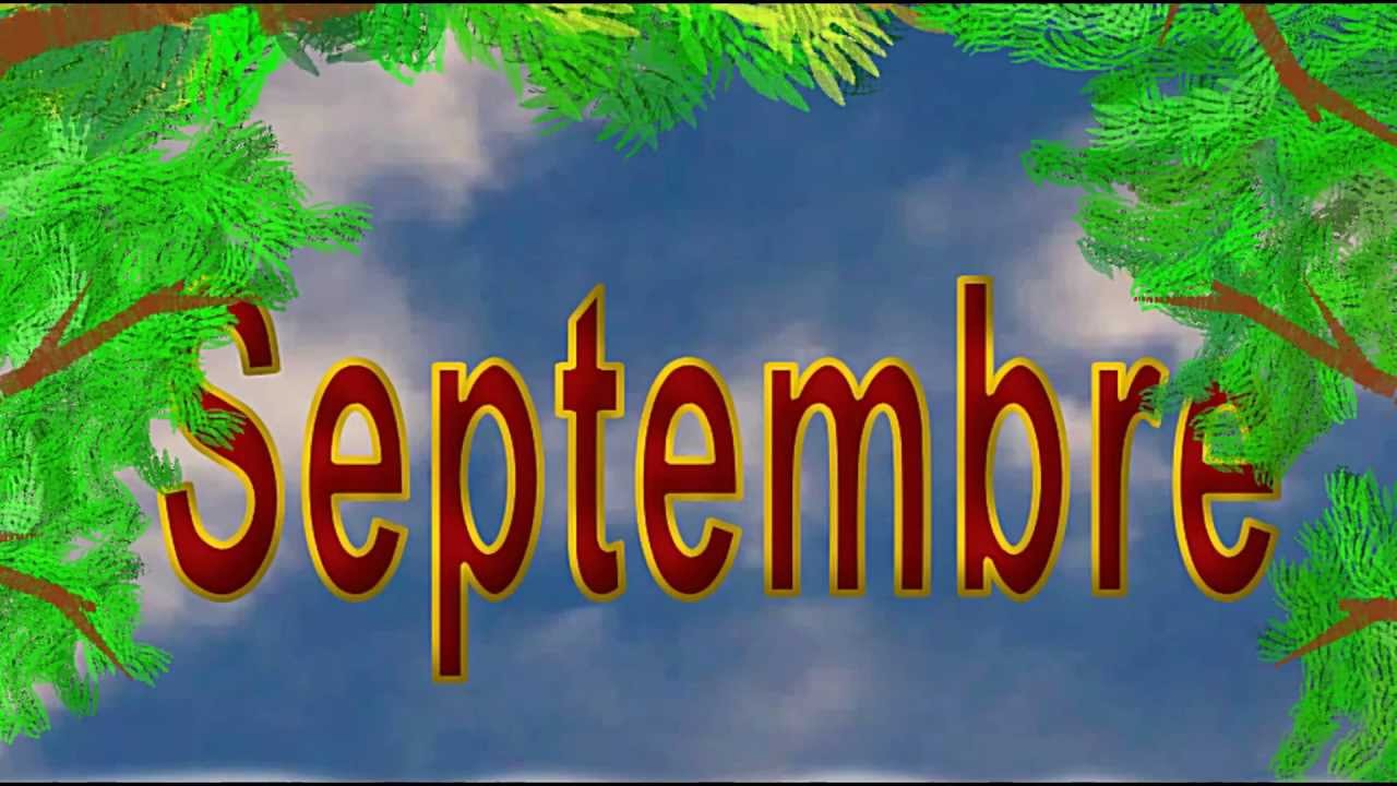 Les mois de l'année - alain le lait (French months of the year)