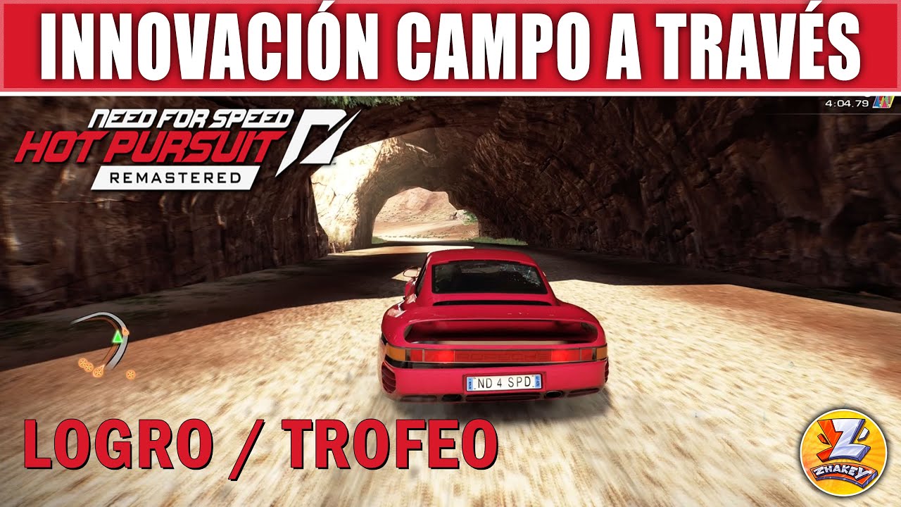 NfS Hot Pursuit Remastered: Logro / Trofeo Innovación campo a través - Atajos con Porsche 959