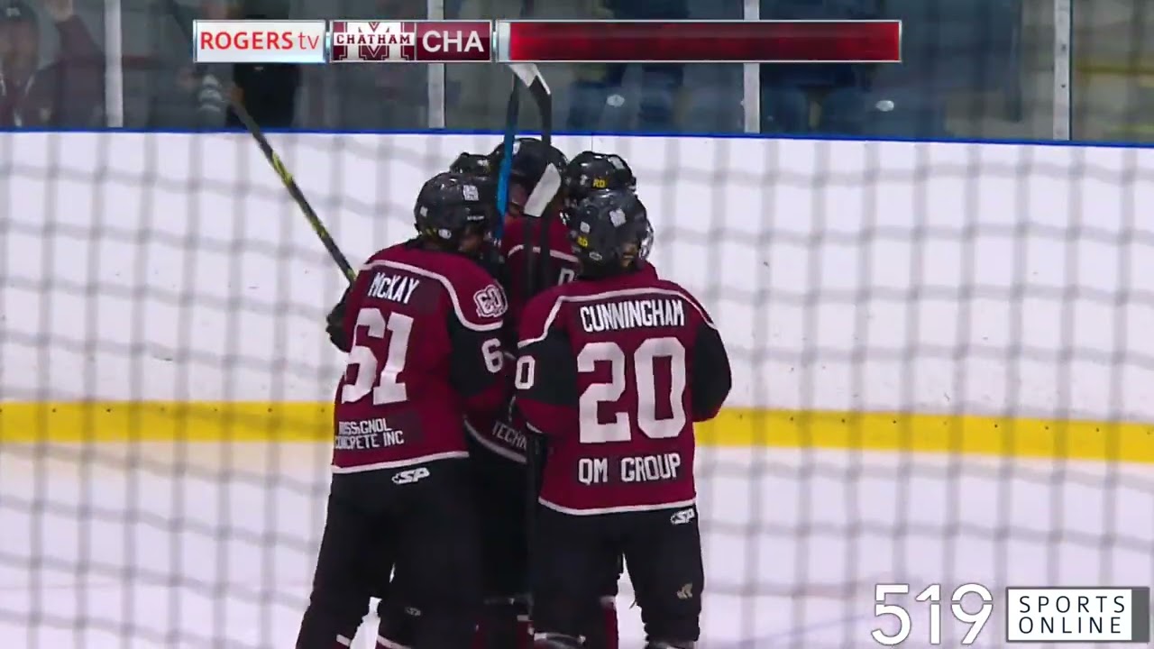 GOJHL - Chatham Maroons vs London Nationals