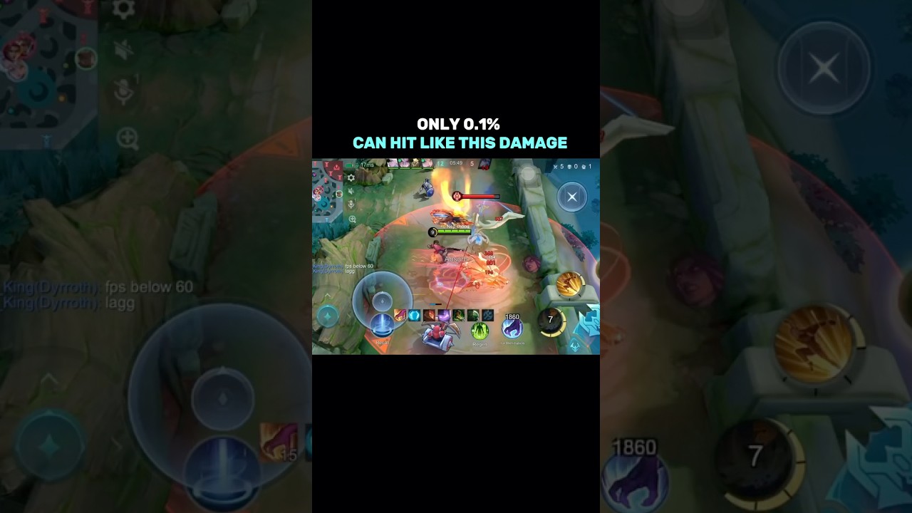 Chou wtf damage💀🙈#chou #mlbb #shorts