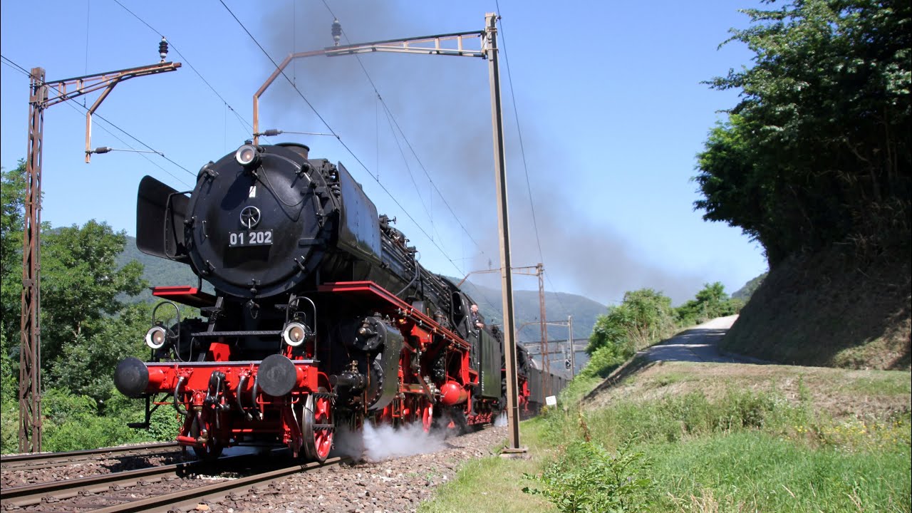 Eine legendäre Dampflok-Sonderfahrt - Mit 01 150 und 01 202 über den Gotthard