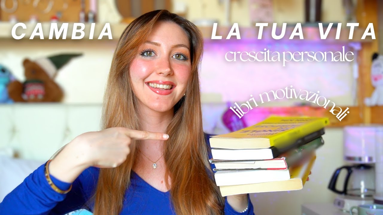 5 LIBRI CHE TI CAMBIERANNO LA VITA // Crescita personale e cambio di prospettiva 📚