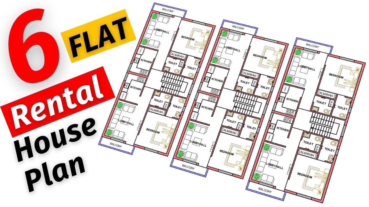 25*50 House Plan for Rent Purpose | 1 BHK Rent House Design | 1 BHK House Plan for Rent