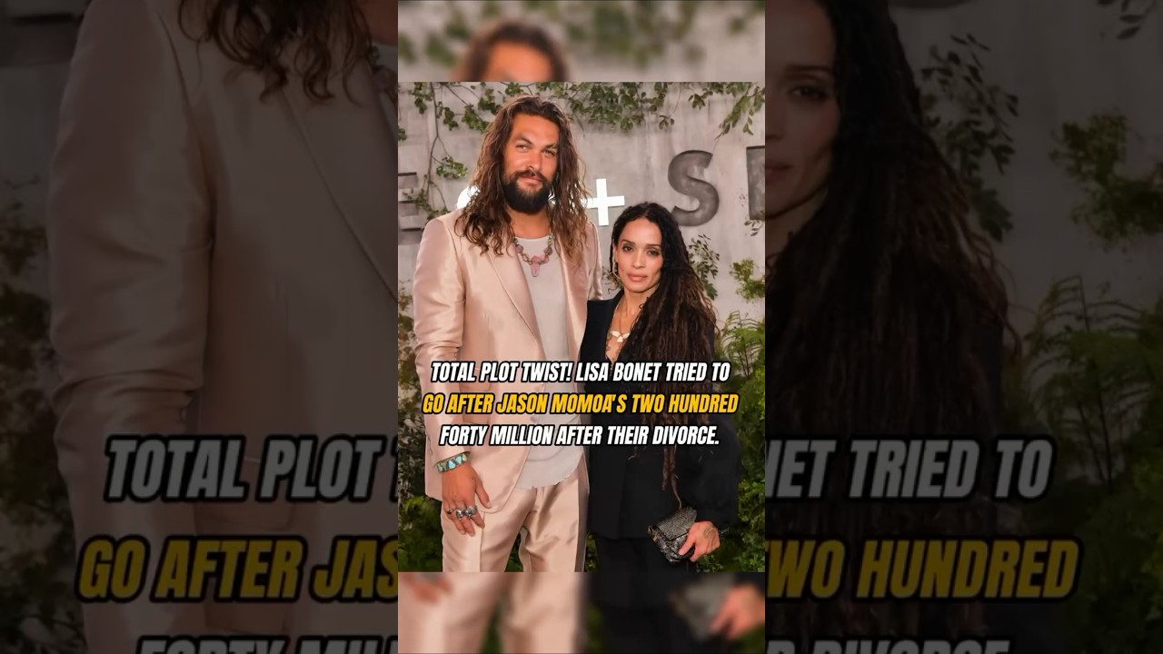 Lisa Bonet and Jason Momoa's Divorce twist 🤯 #shorts