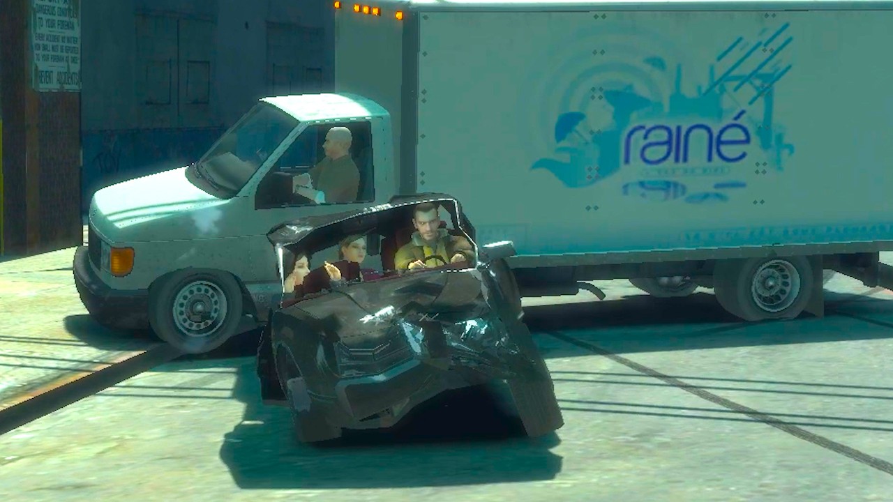 GTA 4 but the traffic is 9999999% FASTER