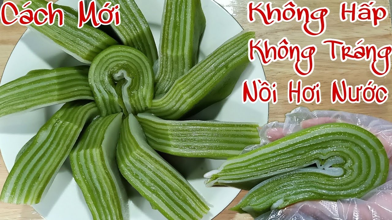 Cách Làm Bánh Da Lợn Nhiều Lớp Từ Lá Dứa Nước Cốt Dừa Dai Mềm Thơm Béo Để Qua Ngày K Bị Cứng Rất Dễ🤗