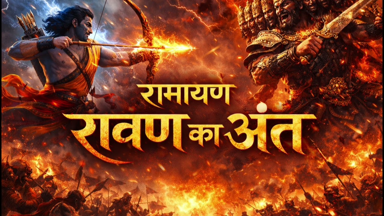 दशानन का पतन: जब रावण ने राम का नाम लिया 🙏🎭