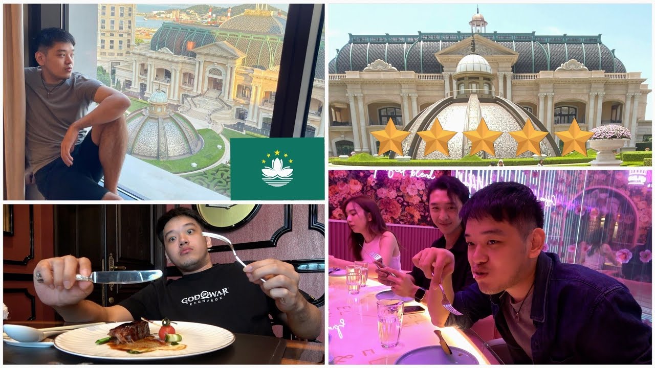 体验澳门5星级酒店和高级餐厅！- 吃吃吃 VLOG