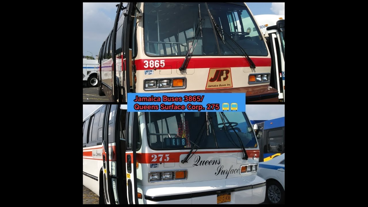 BLETransit Original: Jamaica Buses 3865/Queens Surface Corp. 275 GMC RTS Buses@2017 Bus Roadeo!