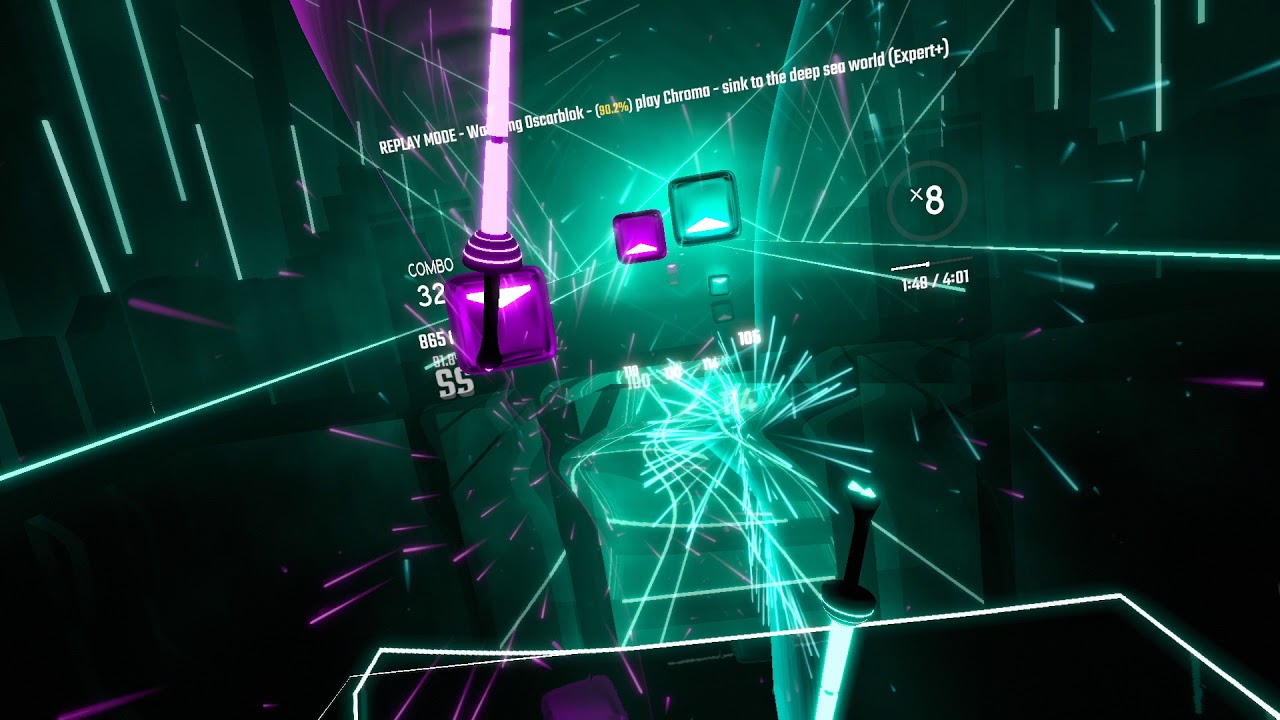 【Beat Saber】Chroma - sink to the deep sea world Expert+ | 90.2% 309pp