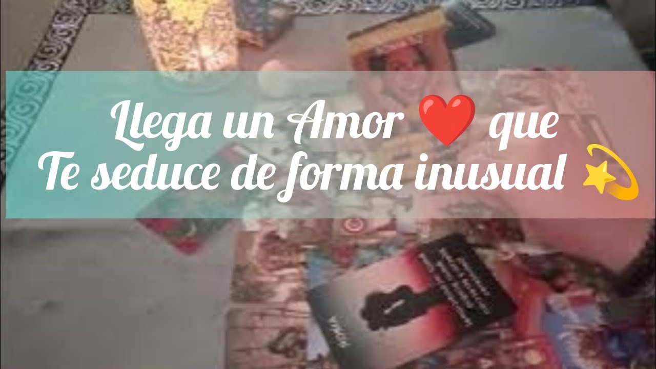 Llega un Amor💫♥️ que te seduce de forma inusual 