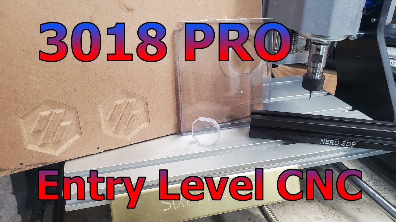 3018 PRO CNC - Beginner CNC First Look