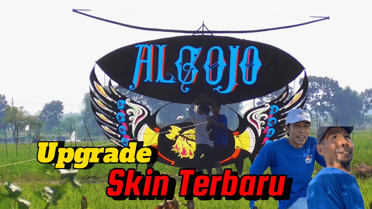 Layangan BIGSIZE ALGOJO pak Eko Upgrade Skin Terbaru