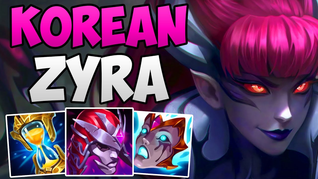 KOREAN CHALLENGER PLAYS ZYRA JUNGLE | CHALLENGER ZYRA JUNGLE GAMEPLAY | Patch 13.14 S13