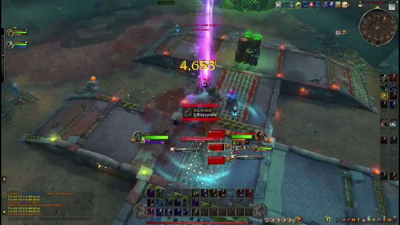 Solo shuffle 3s arena, 5/6 wins with 5 KBs!! GG