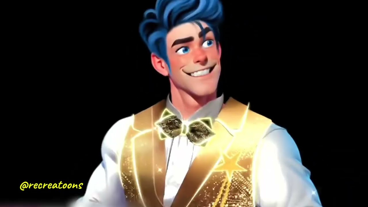 The mermaid princess transforms in the wedding!