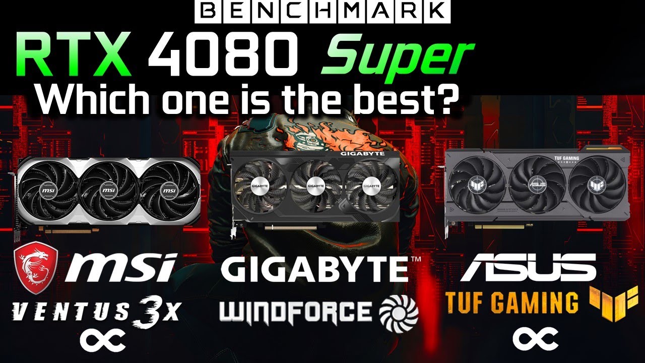 RTX 4080 Super MSI Ventus vs Gigabyte Windforce vs Asus Tuf / 1440p - 2160p / Test / Benchmark
