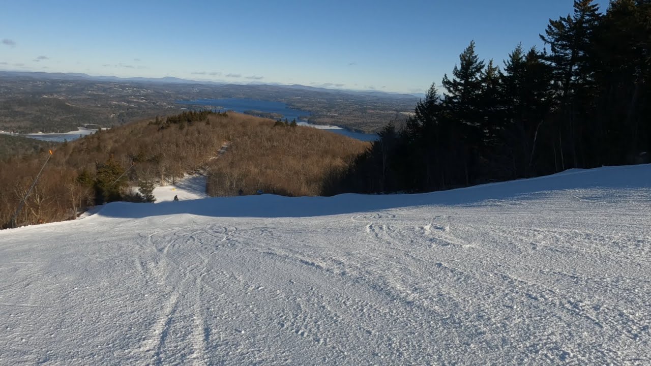 Mount Sunapee Top to Bottom via Skyway Ledges, Westside, Toboggan Chute, Beck Brook and Lower Ridge