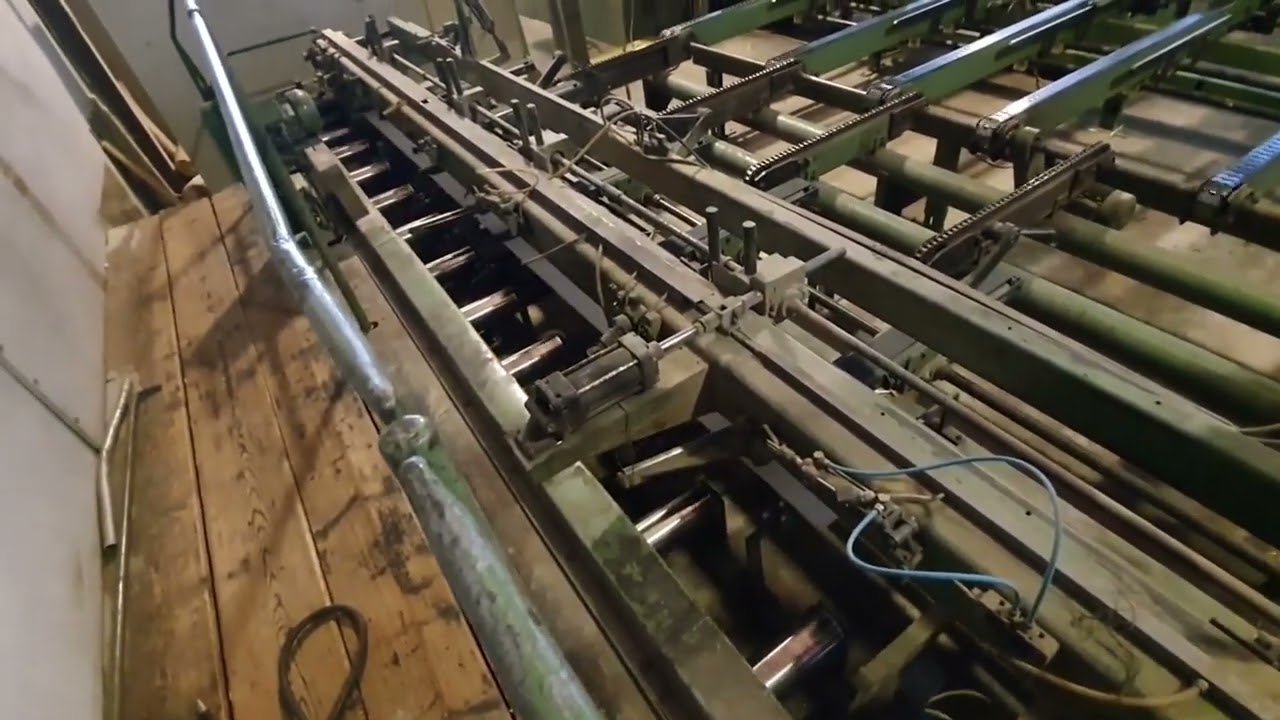 Строгальная линия Weinig б.у.  скорость подачи 100 м/мин на базе станка Hydromat 22BL