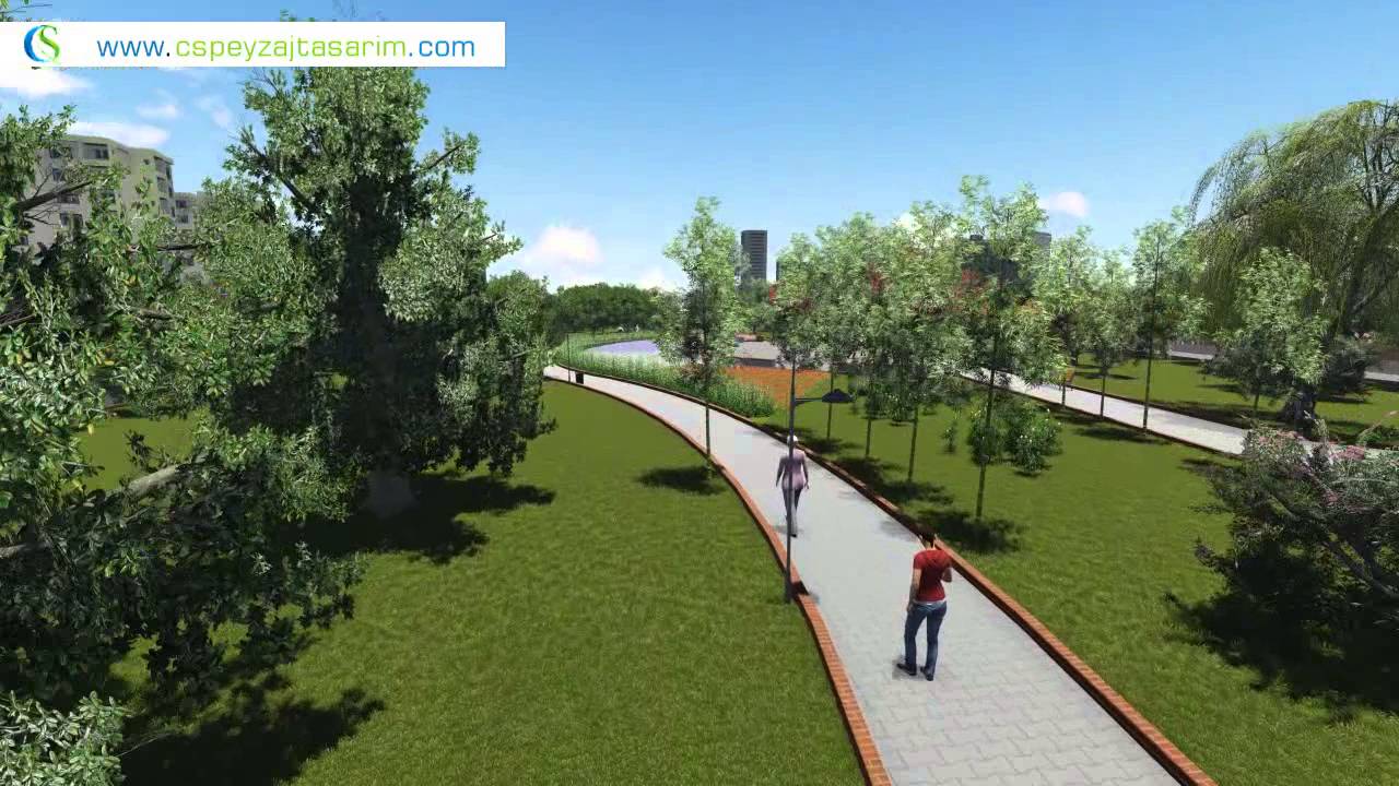 Peyzaj Animasyon- Mert Irmağı Yanı Peyzaj Projesi (Samsun)