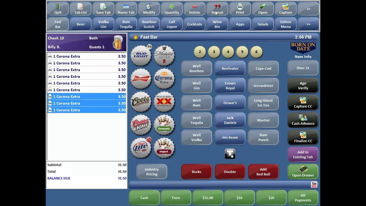 Bar Demonstration